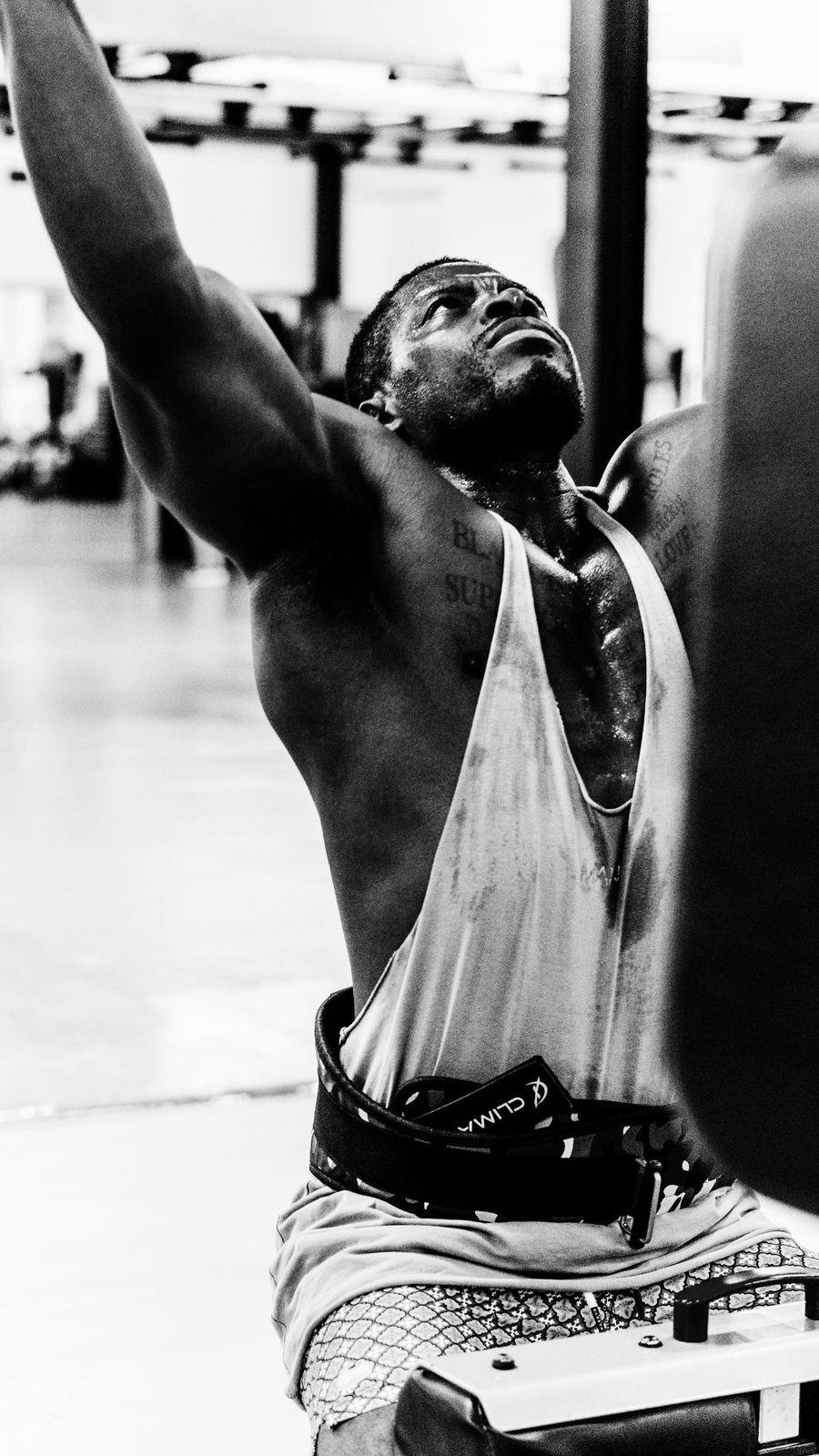 Athlete training with intensity